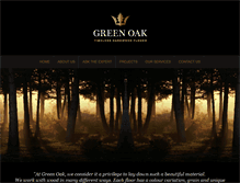 Tablet Screenshot of greenoakfloors.com